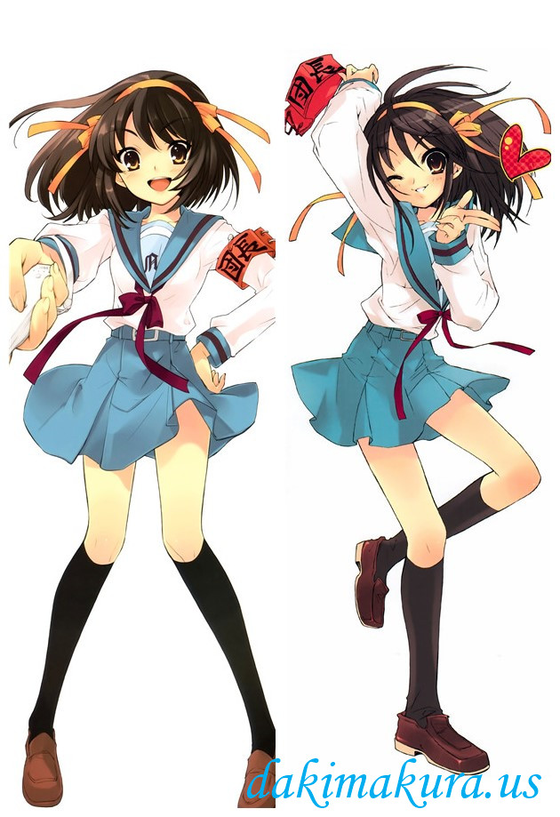 SUZUMIYA HARUHI NO YUUUTSU Dakimakura Japanese Hugging Body Pillow Cover